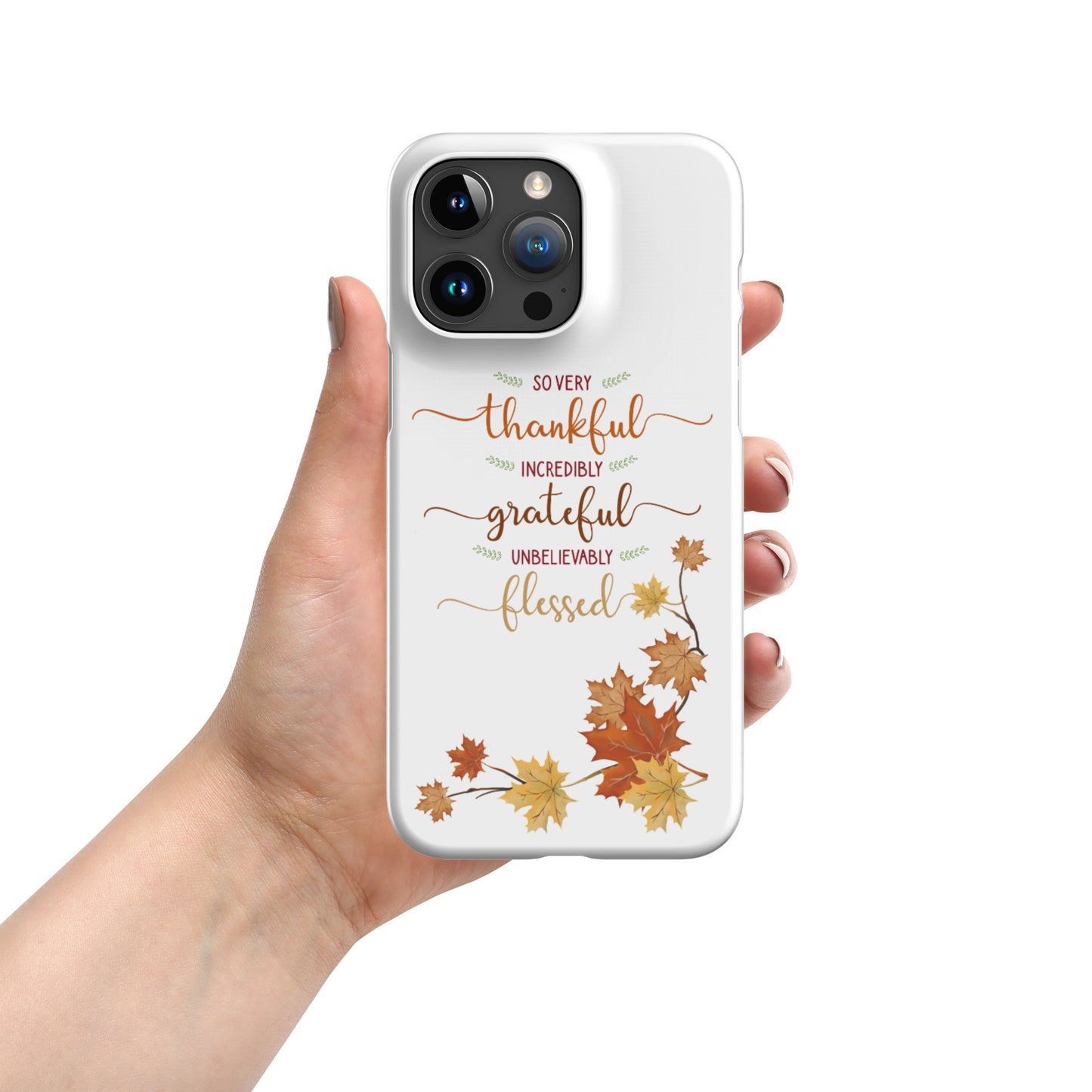 Dreamy Dear Thanksgiving snap case for iPhone®
