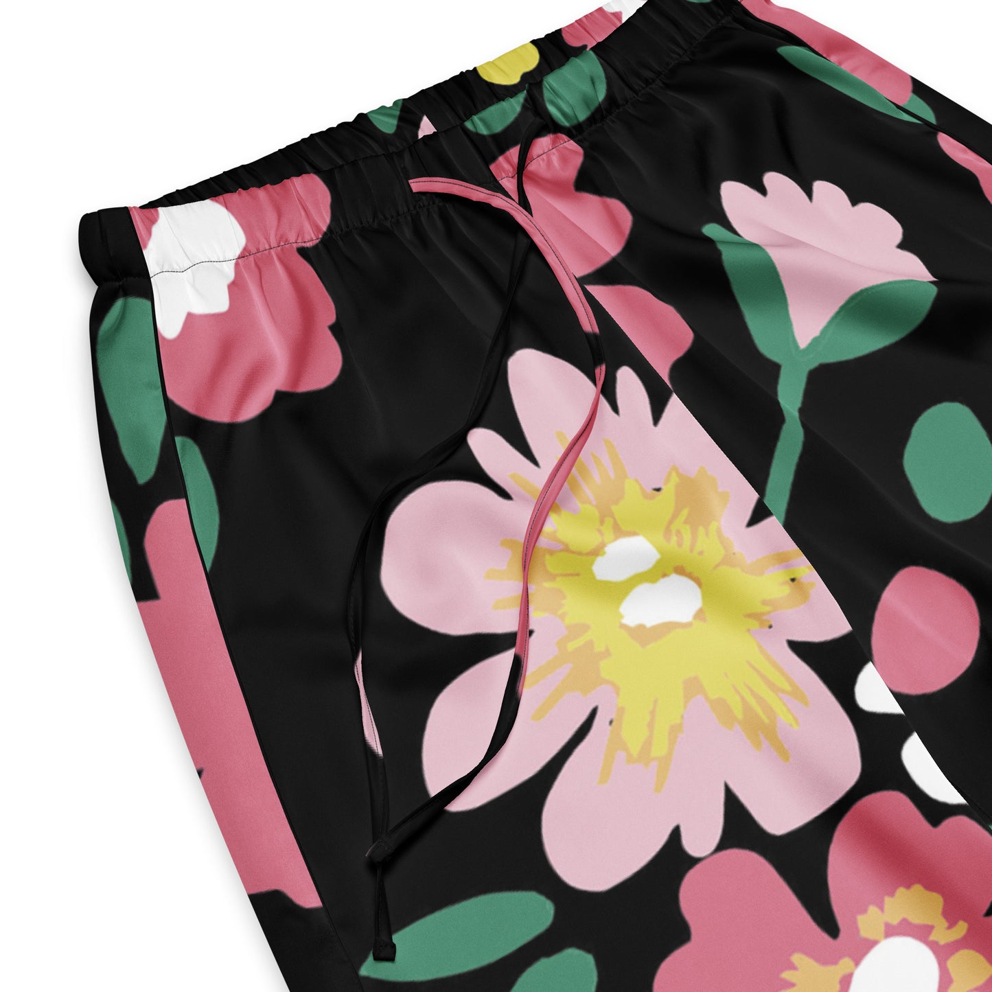 Dreamy Dear Women’s Pajama Pants, Black Color Pop