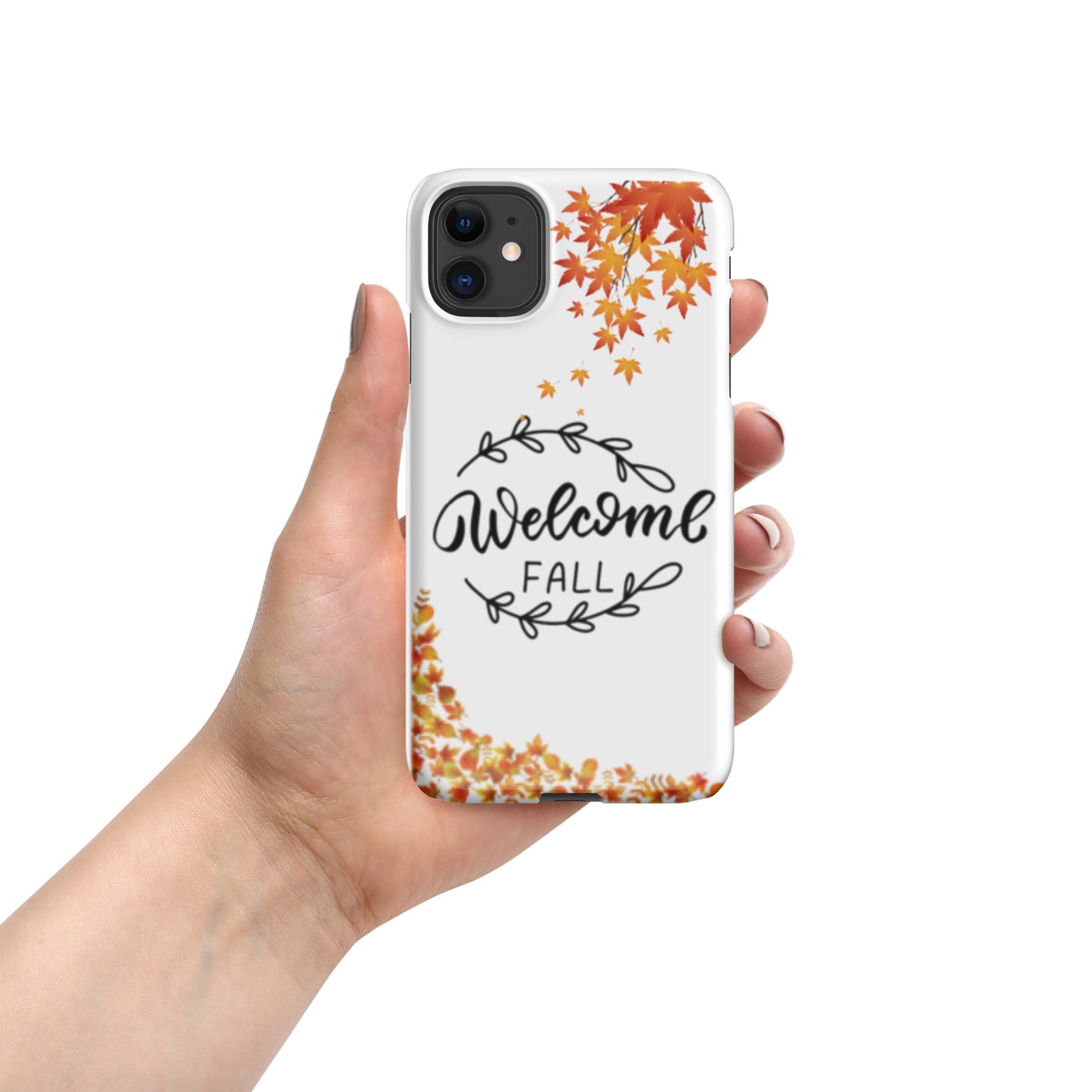 Dreamy Dear Snap case for iPhone®, Welcome Fall