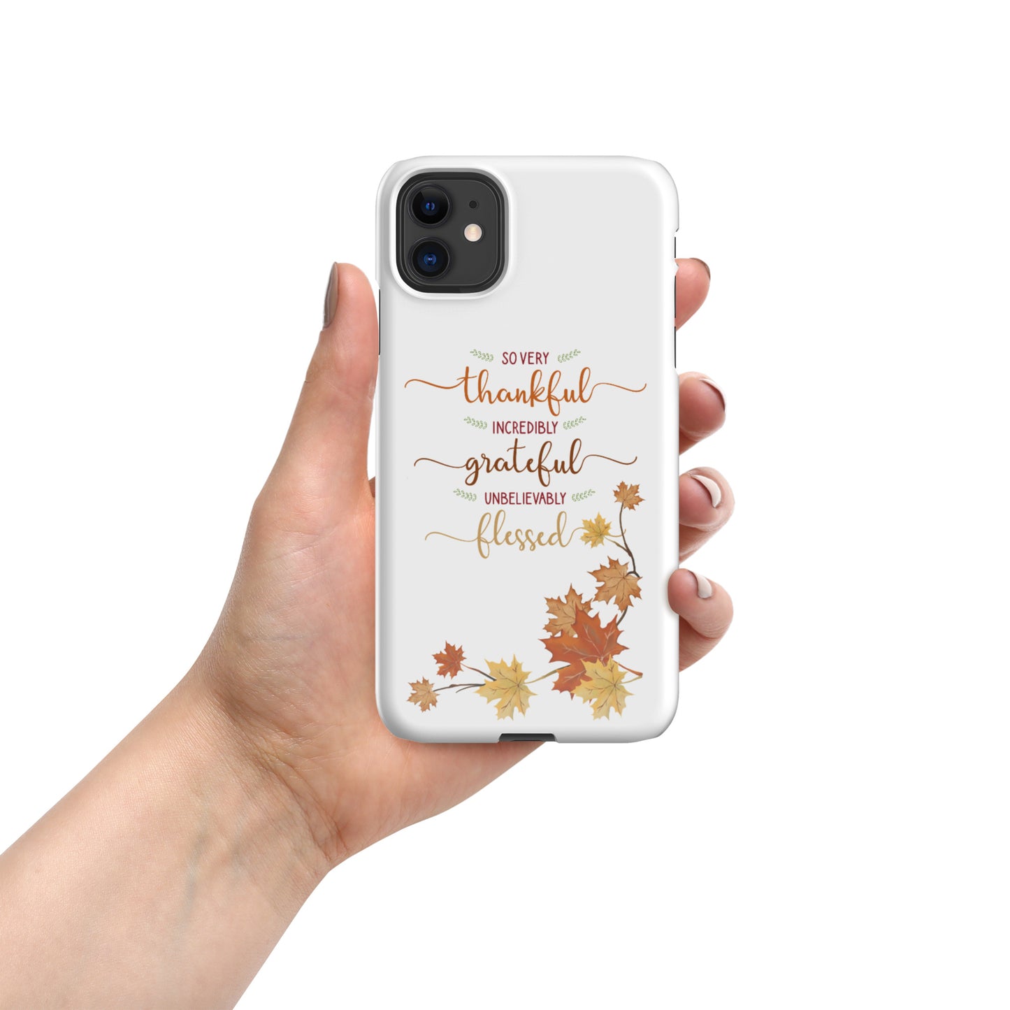 Dreamy Dear Thanksgiving snap case for iPhone®