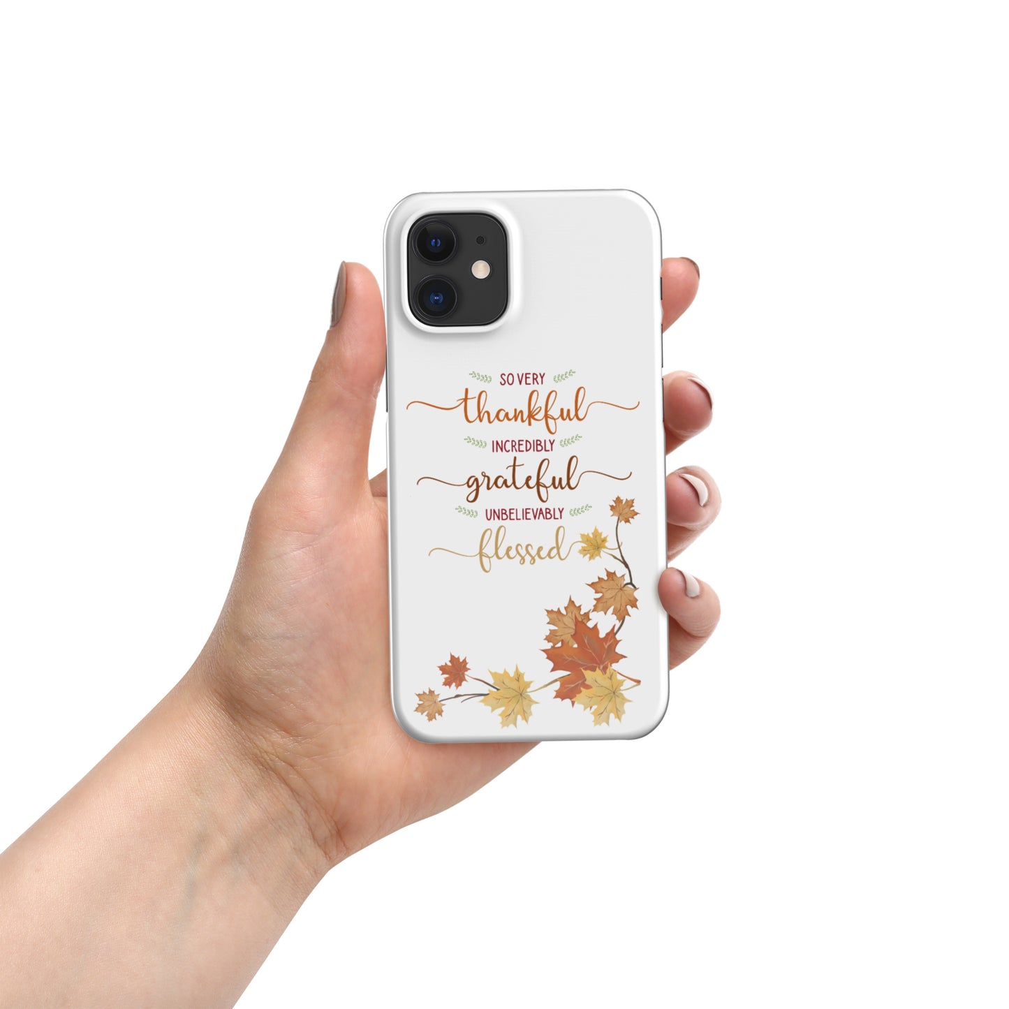 Dreamy Dear Thanksgiving snap case for iPhone®