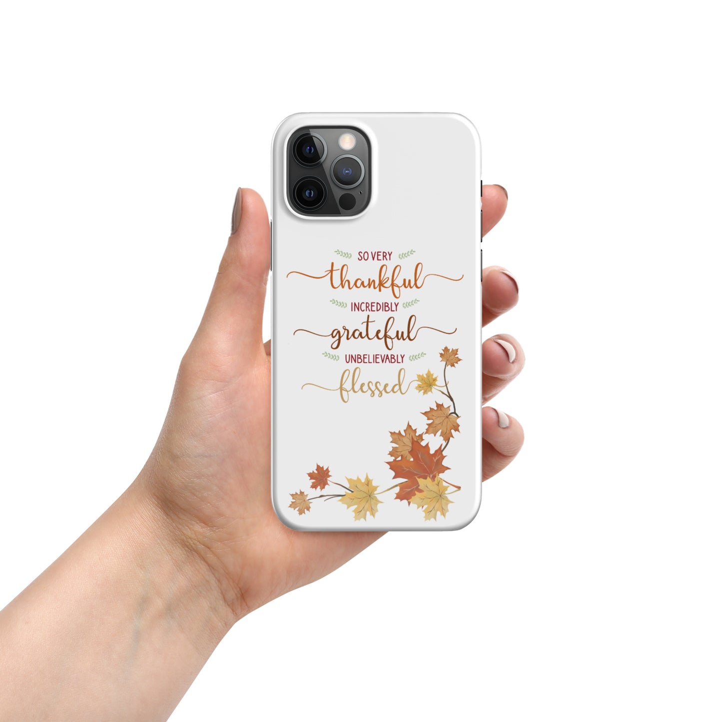 Dreamy Dear Thanksgiving snap case for iPhone®