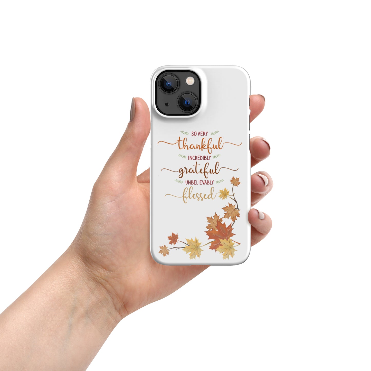 Dreamy Dear Thanksgiving snap case for iPhone®