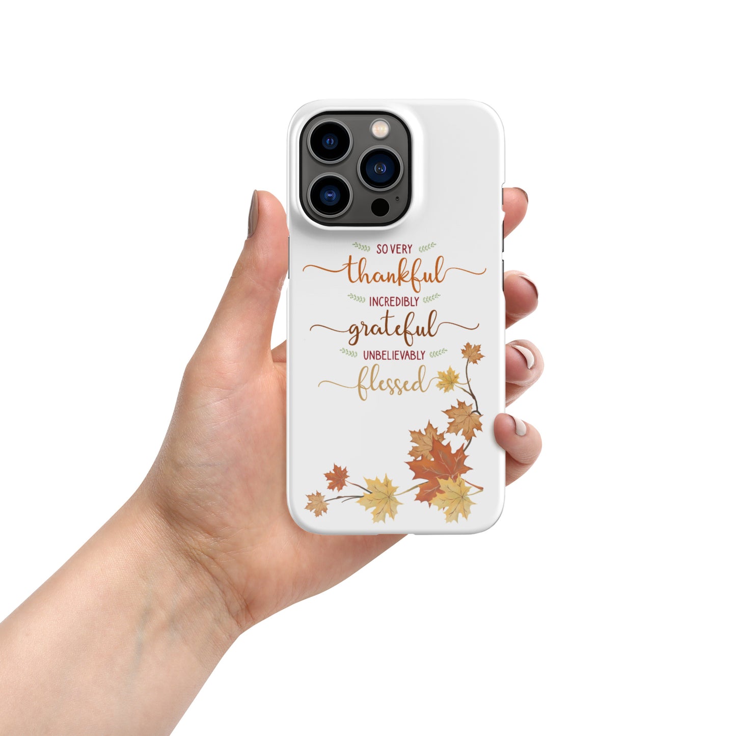 Dreamy Dear Thanksgiving snap case for iPhone®
