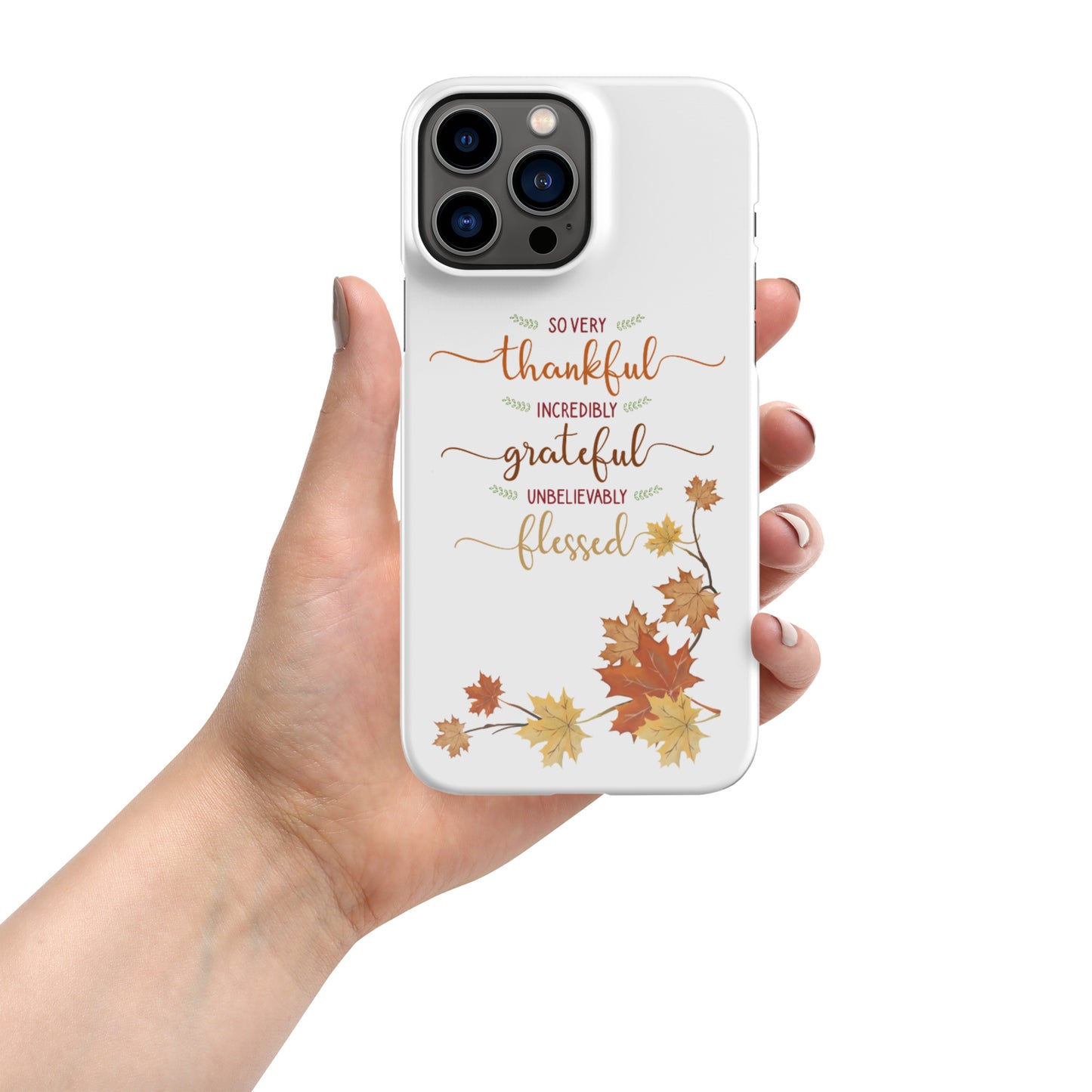 Dreamy Dear Thanksgiving snap case for iPhone®