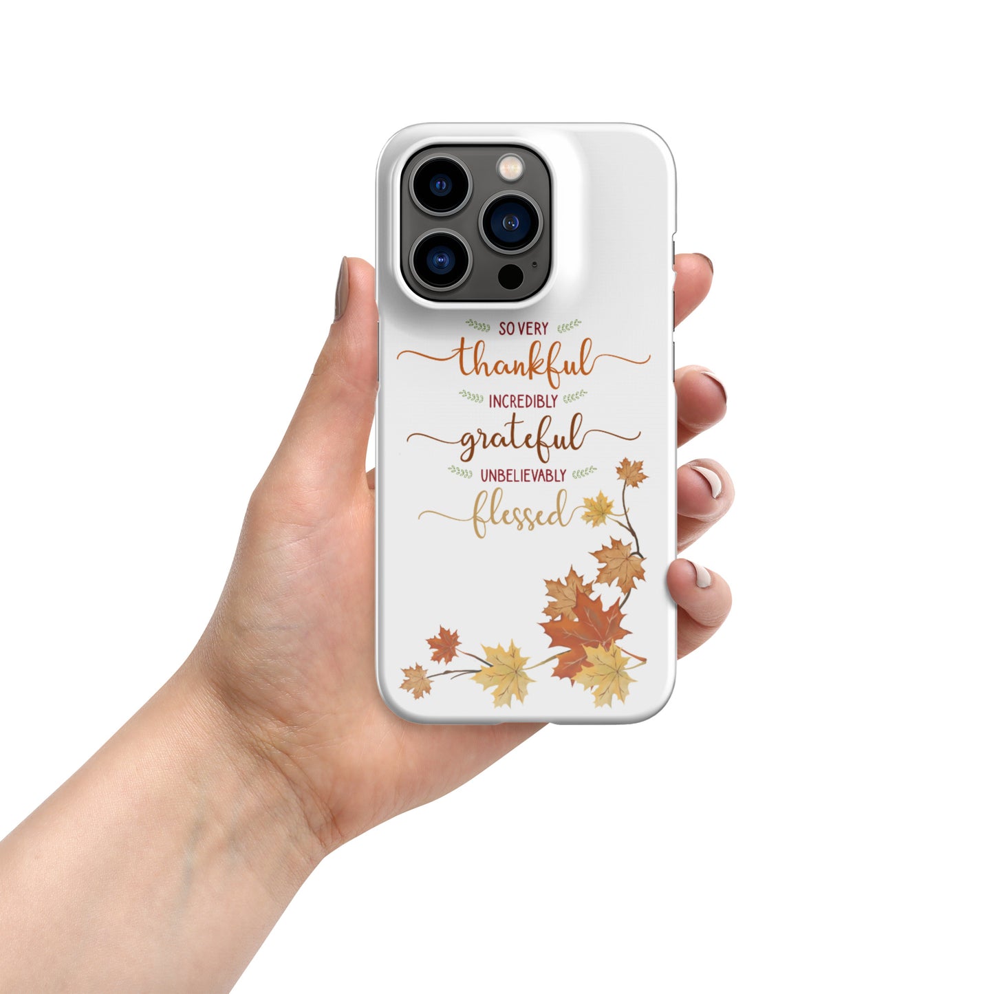 Dreamy Dear Thanksgiving snap case for iPhone®