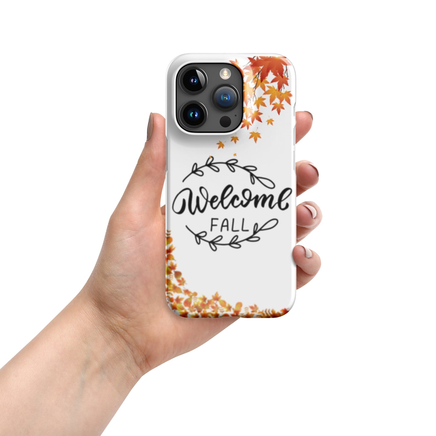 Dreamy Dear Snap case for iPhone®, Welcome Fall