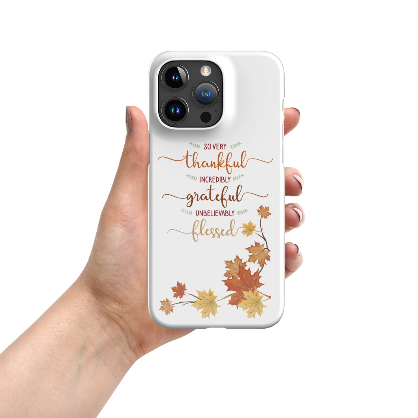 Dreamy Dear Thanksgiving snap case for iPhone®