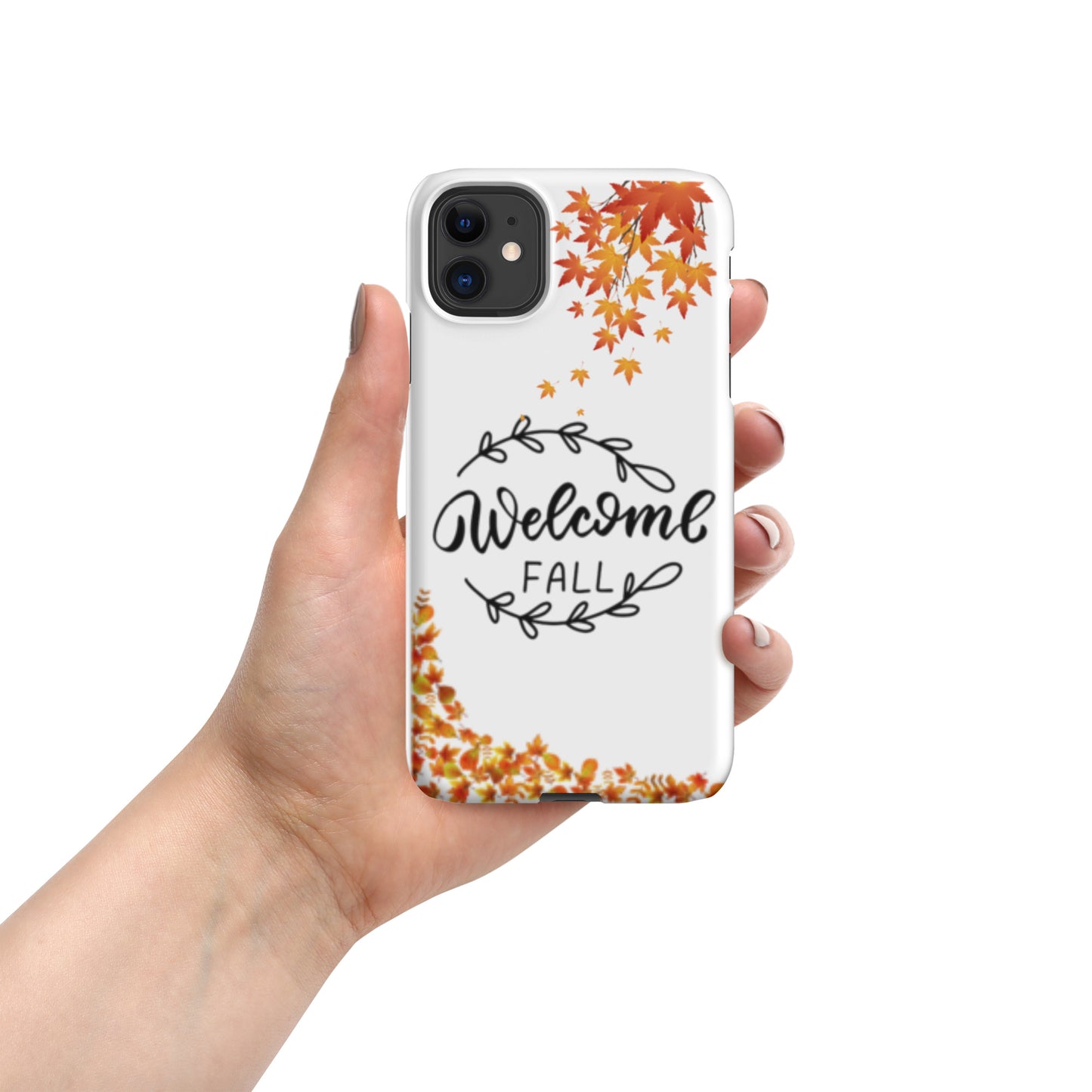 Dreamy Dear Snap case for iPhone®, Welcome Fall