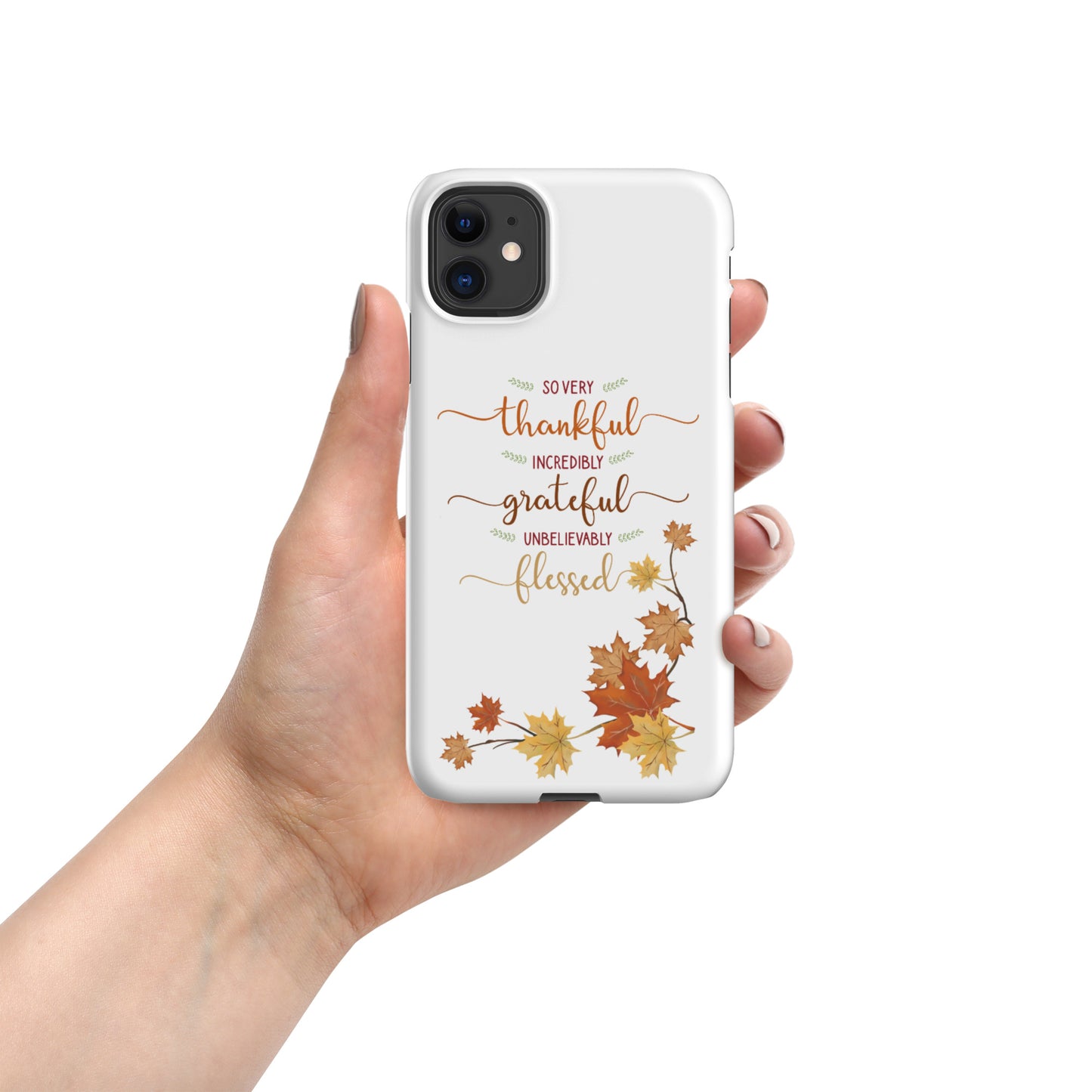 Dreamy Dear Thanksgiving snap case for iPhone®