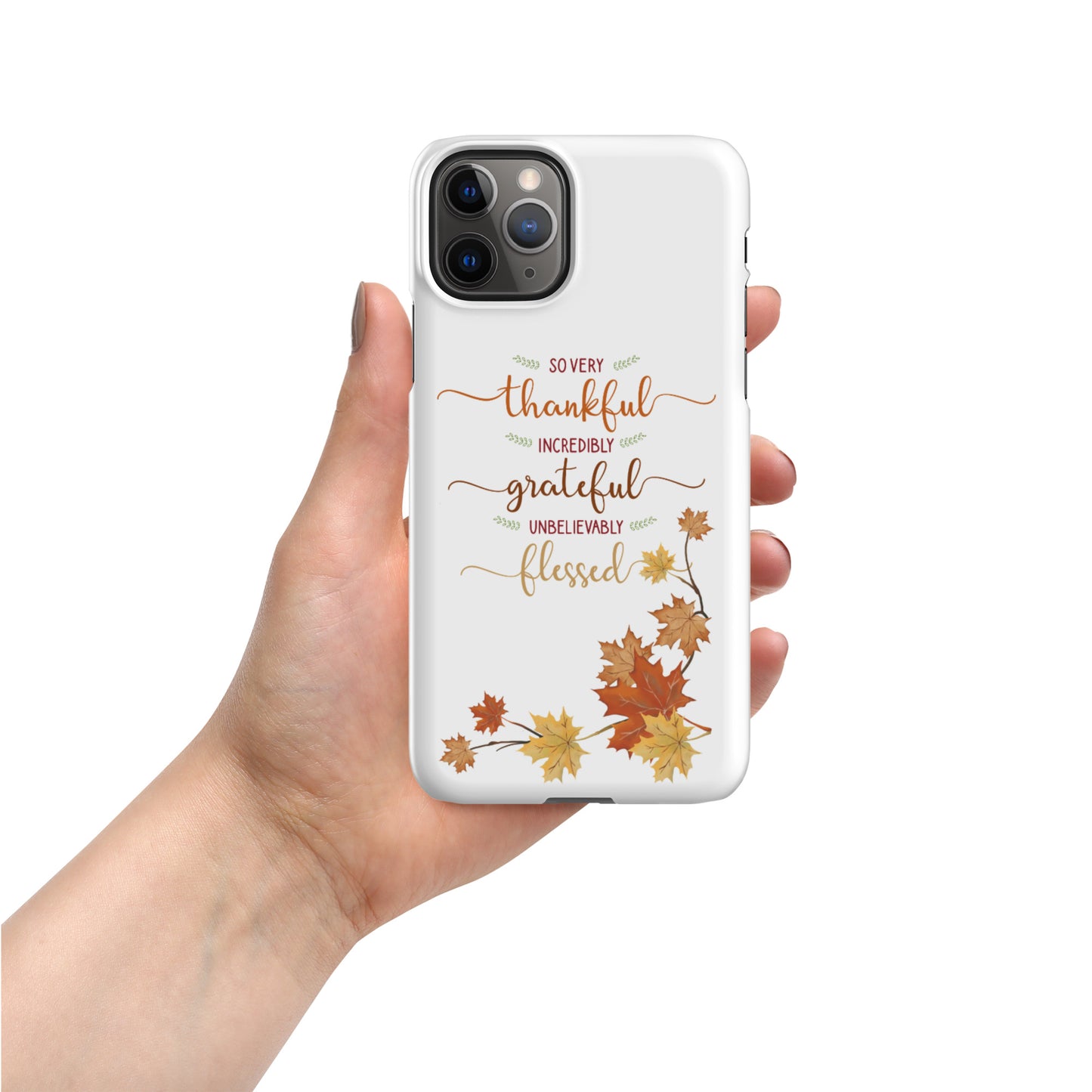 Dreamy Dear Thanksgiving snap case for iPhone®