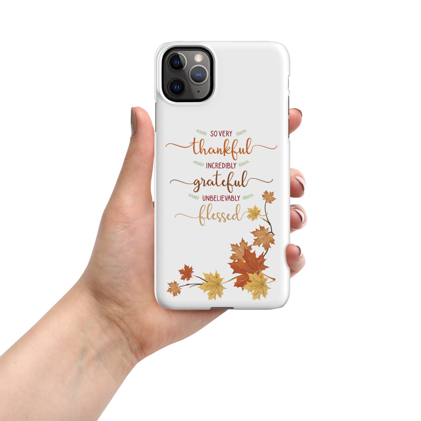 Dreamy Dear Thanksgiving snap case for iPhone®