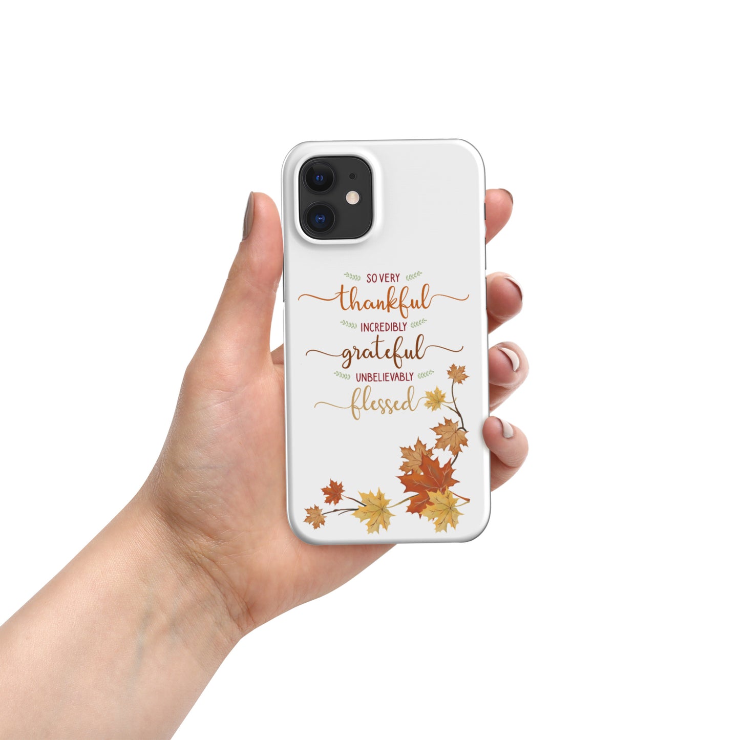 Dreamy Dear Thanksgiving snap case for iPhone®