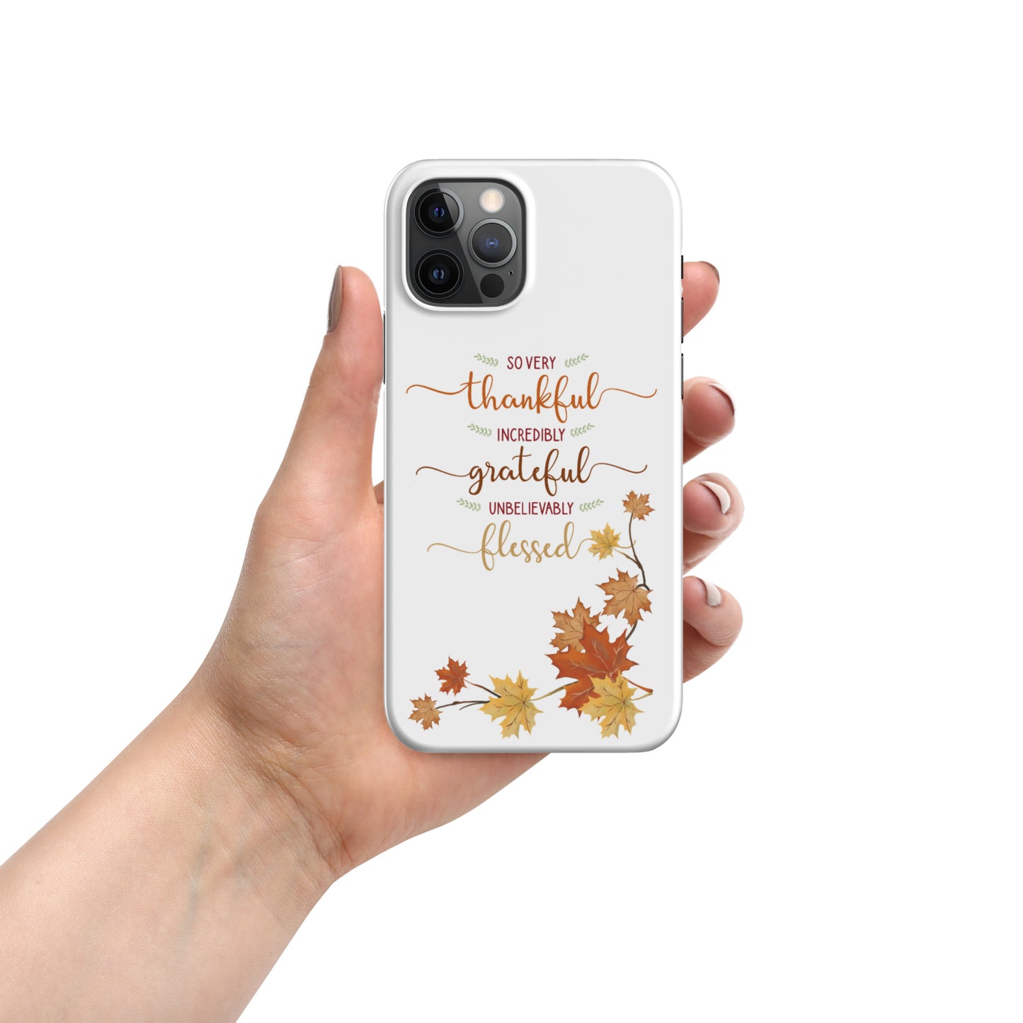 Dreamy Dear Thanksgiving snap case for iPhone®