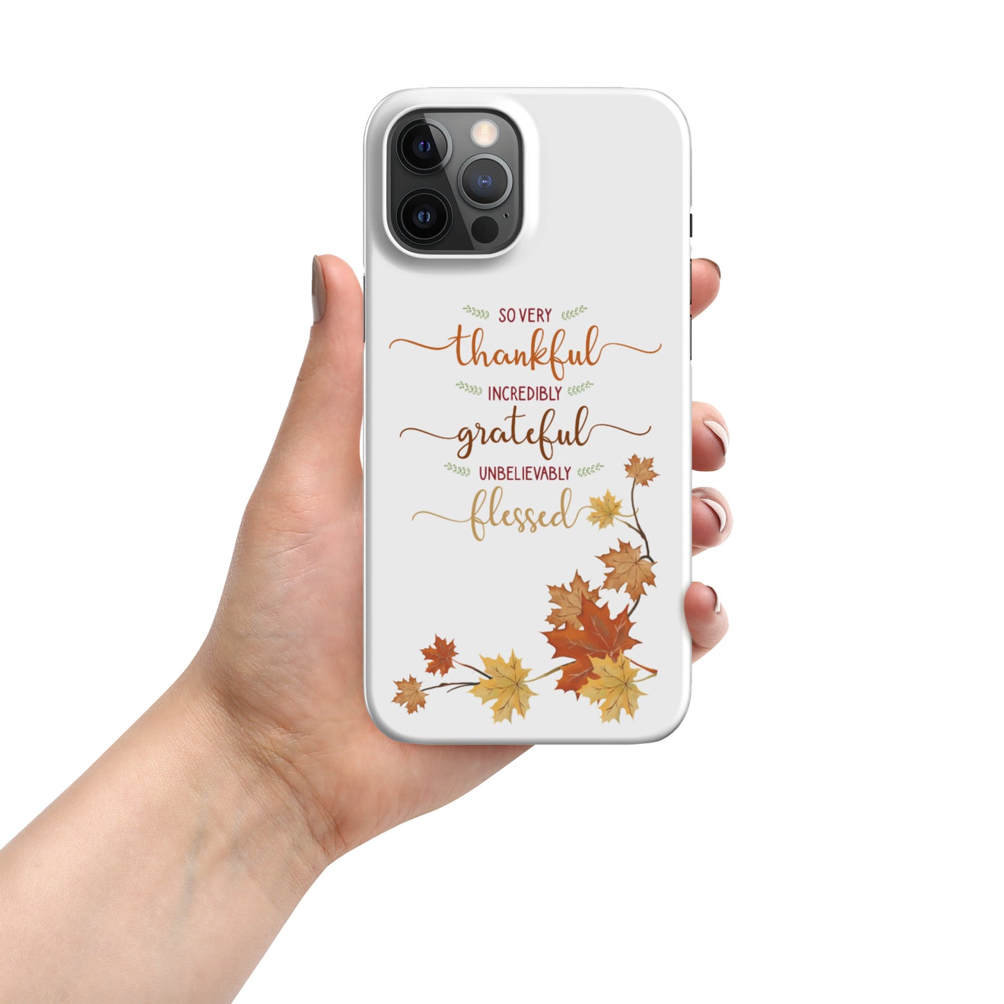 Dreamy Dear Thanksgiving snap case for iPhone®