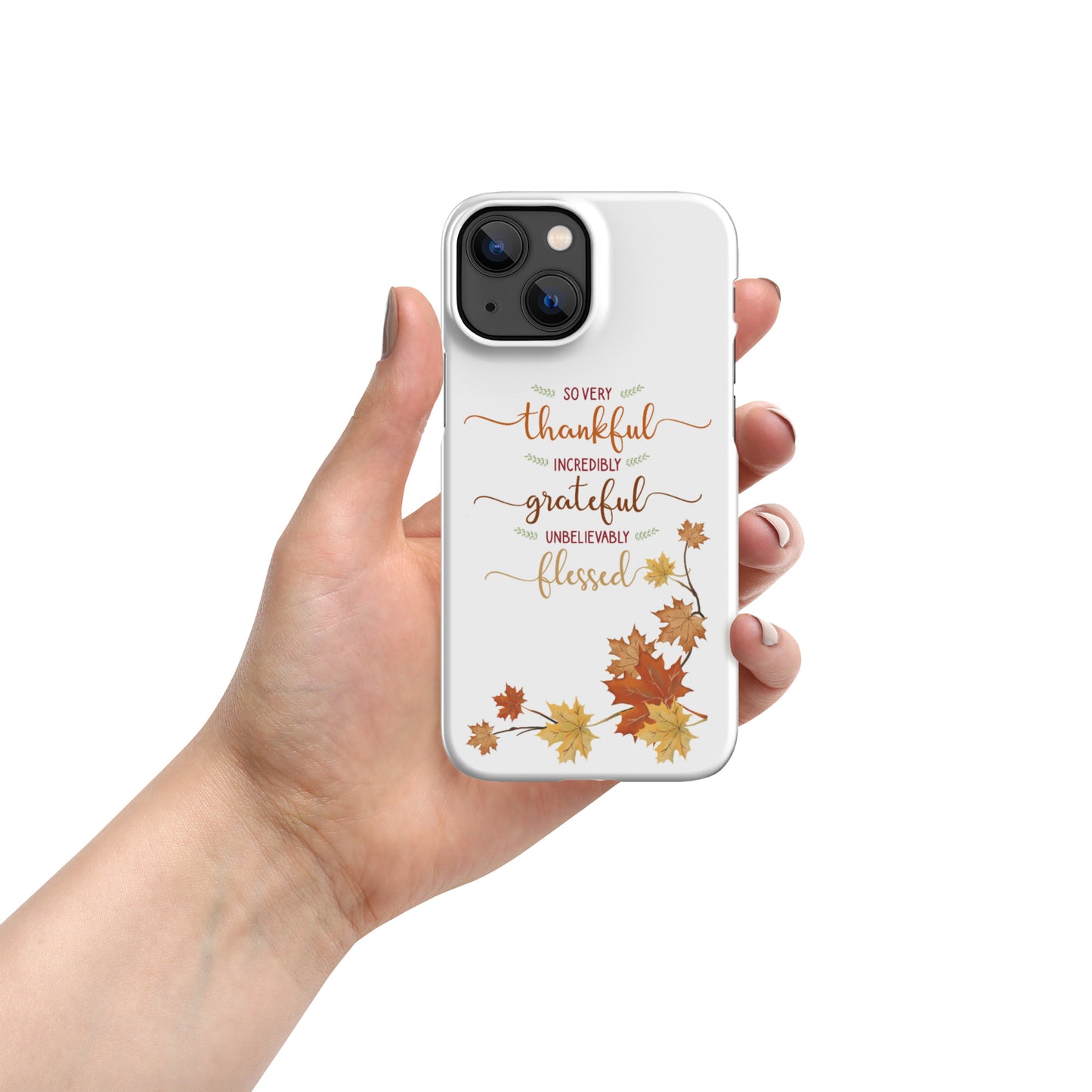 Dreamy Dear Thanksgiving snap case for iPhone®
