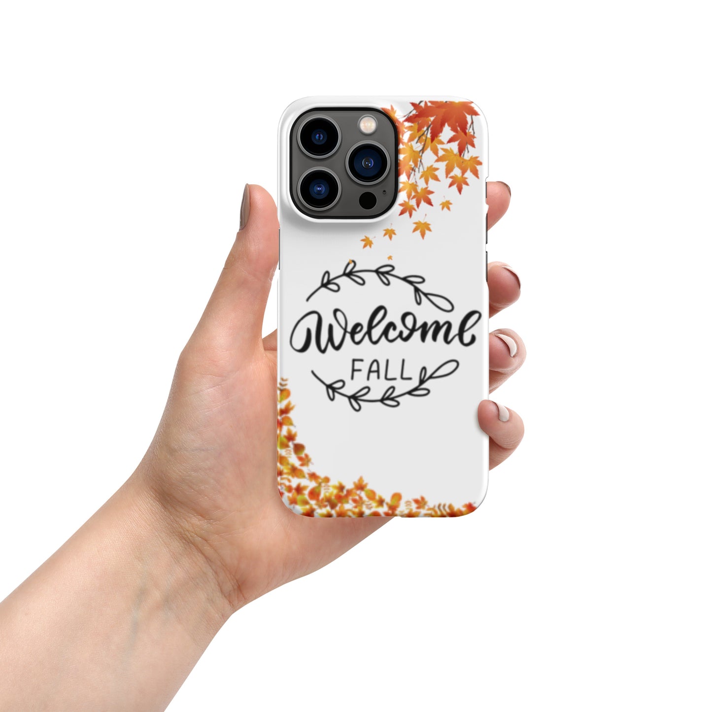 Dreamy Dear Snap case for iPhone®, Welcome Fall
