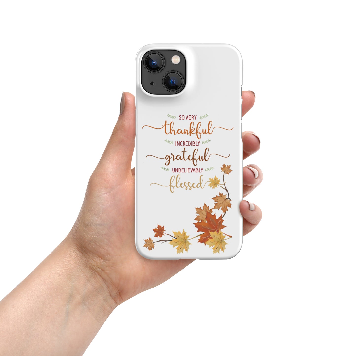 Dreamy Dear Thanksgiving snap case for iPhone®