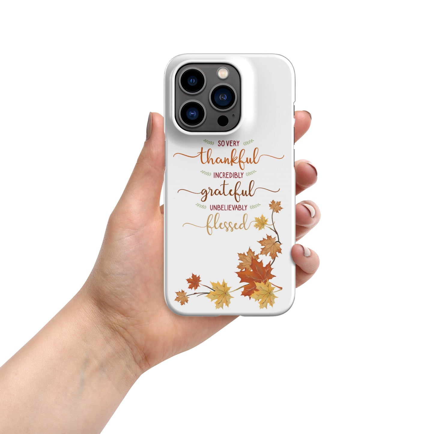 Dreamy Dear Thanksgiving snap case for iPhone®