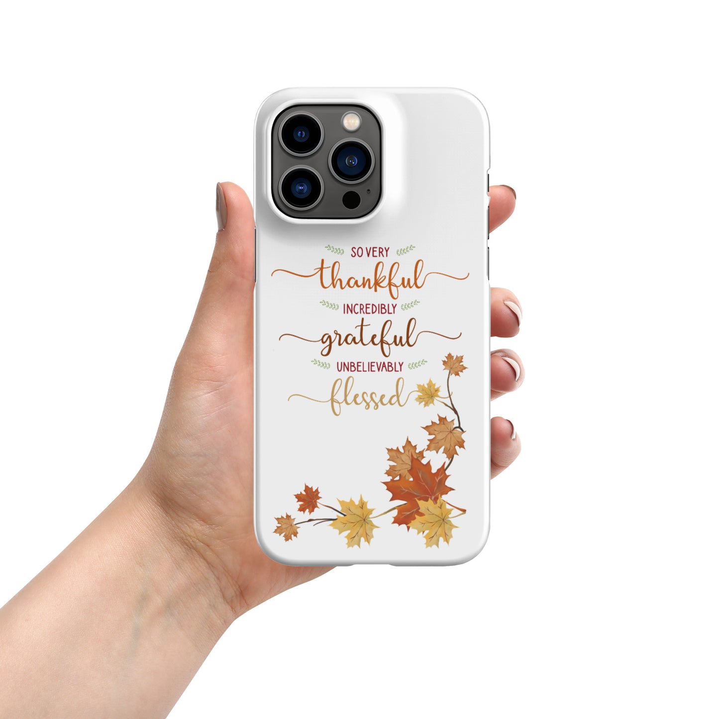 Dreamy Dear Thanksgiving snap case for iPhone®