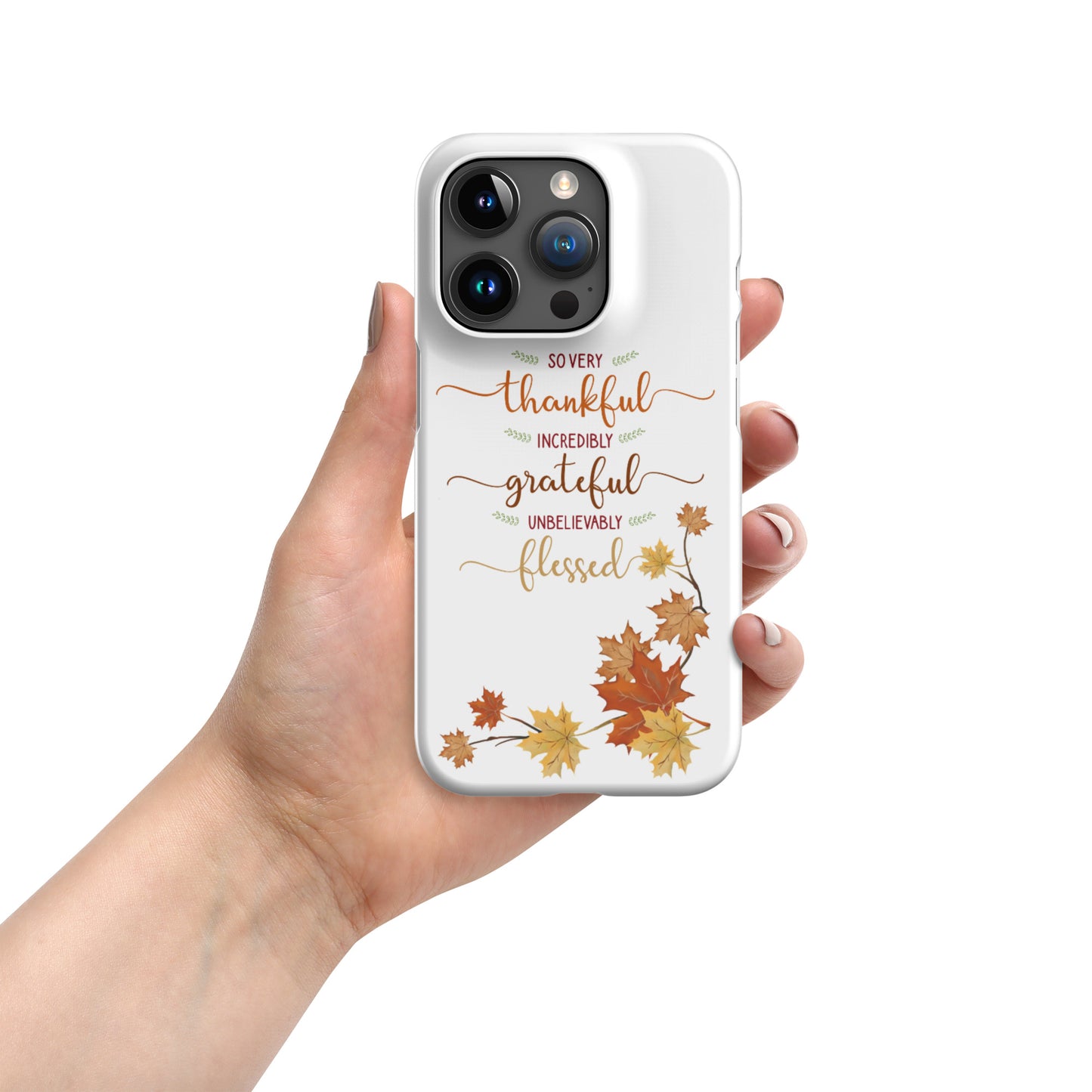 Dreamy Dear Thanksgiving snap case for iPhone®