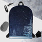 Dreamy Dear Backpack, Snowy Night Pines