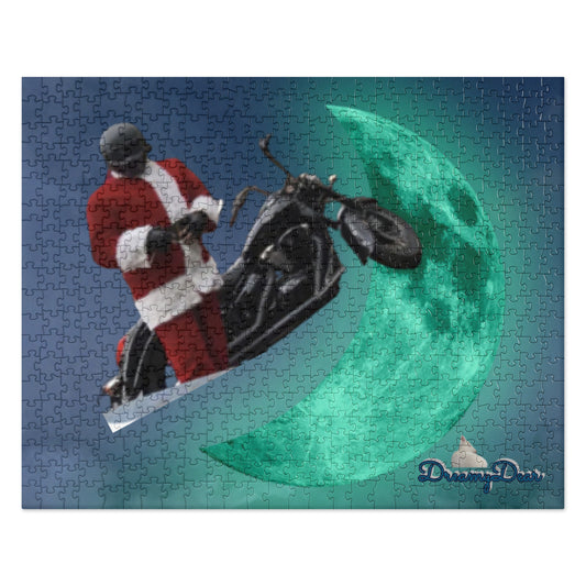 Dreamy Dear Jigsaw puzzle, Uncle Santa Rides